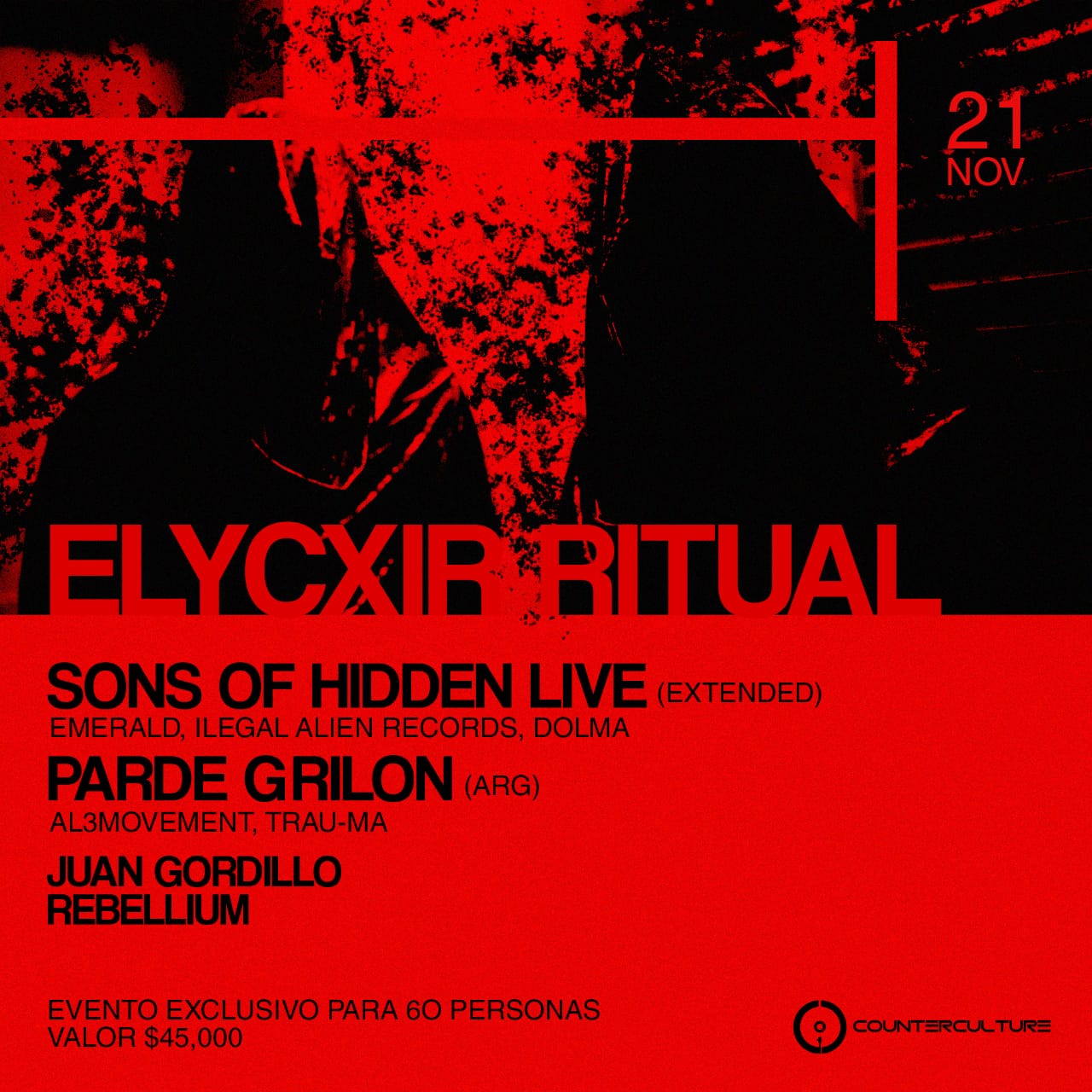 Elycxir Ritual w/Sons of Hidden + Parde Grilon